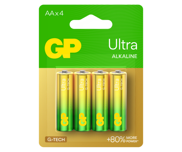 Bateri Beralkali GP Ultra AA