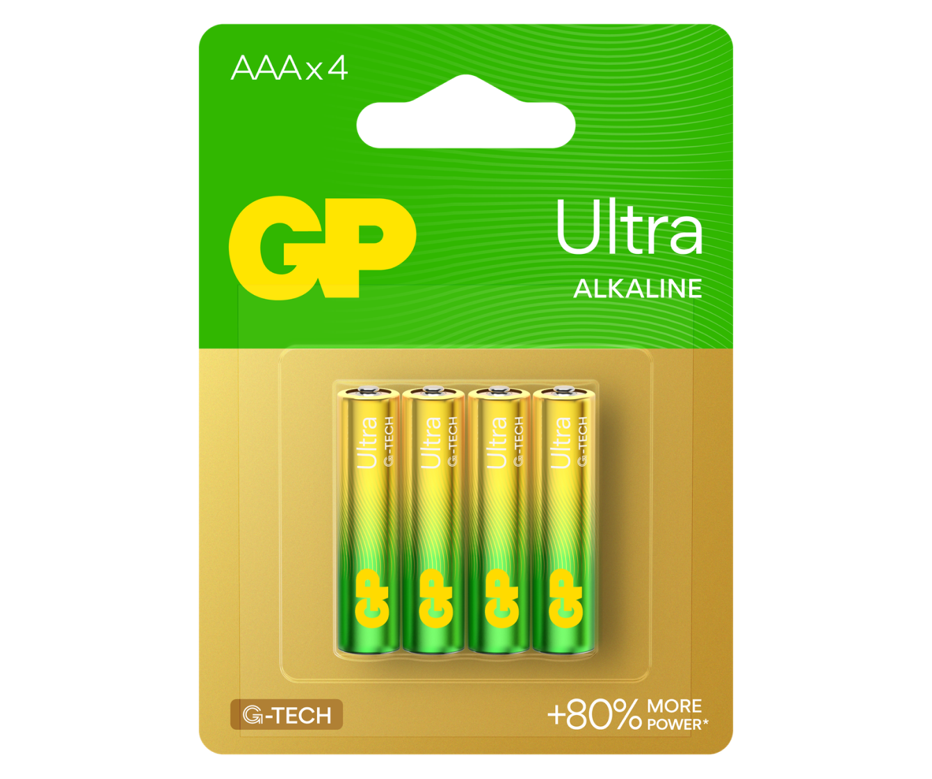 Bateri Beralkali GP Ultra AAA