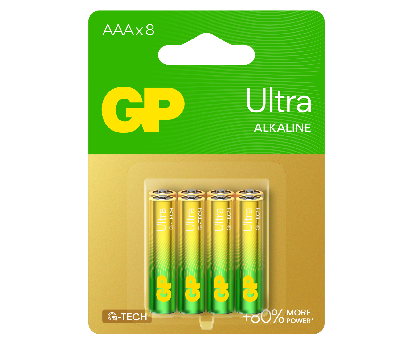 Bateri Beralkali GP Ultra AAA