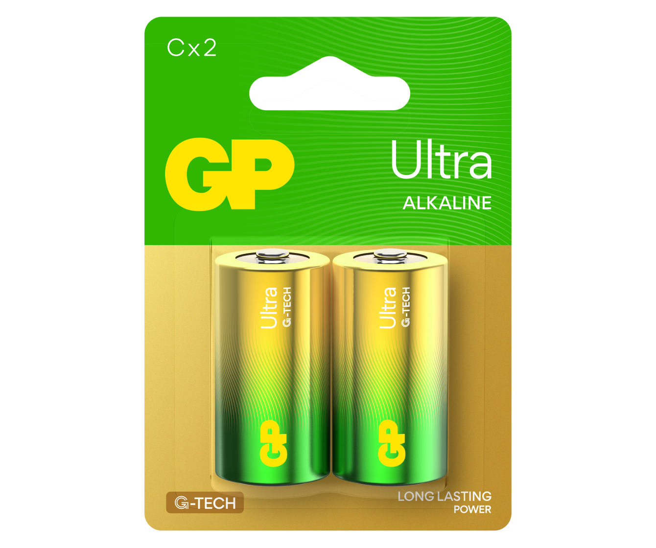 Bateri Beralkali GP Ultra Saiz C