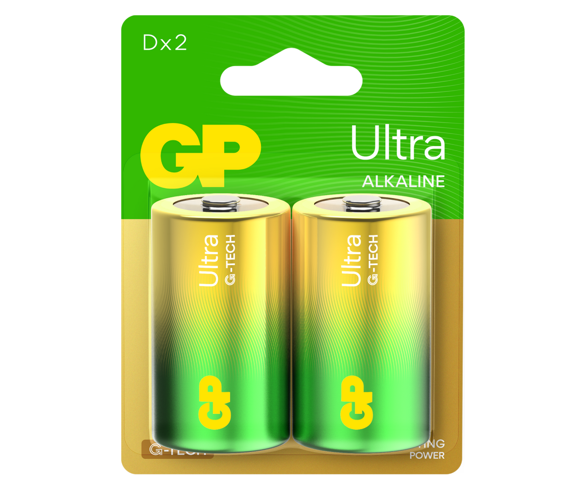 Alkaline D Size Batteries SingleUse Batteries High Efficiency GP