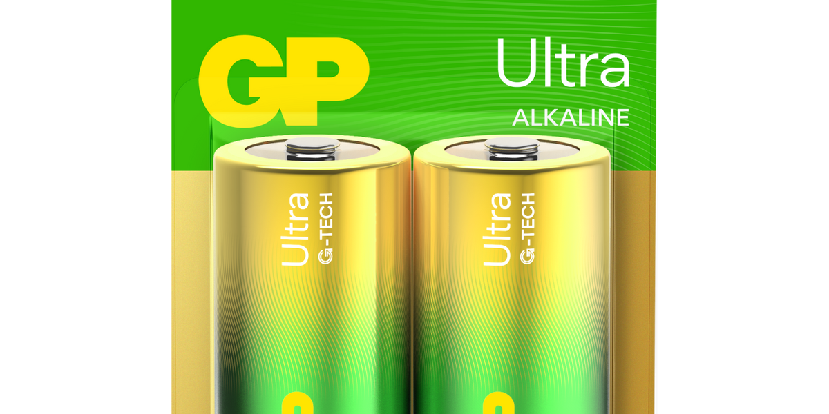 Alkaline D Size Batteries | Single-Use Batteries | High Efficiency | GP ...