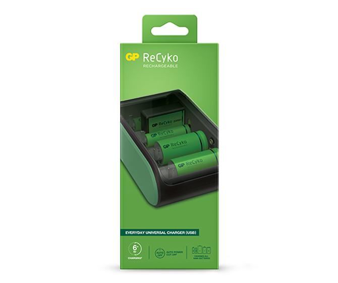 GP ReCyko Everyday Universal USB Charger B631 | GP Batteries Malaysia