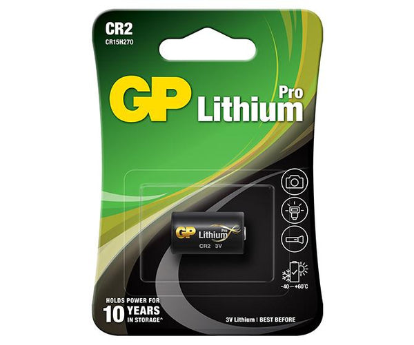 Bateri Litium GP Pro CR2